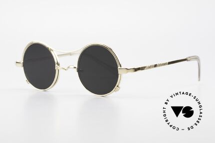 Jean Paul Gaultier 58-0105 4lens Design With Side Shields, a designer highlight from 1997 - just rare & fancy!, Made for Men and Women