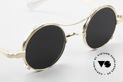 Jean Paul Gaultier 58-0105 4lens Design With Side Shields, worn by musician Rihanna on the beach in Barbados, Made for Men and Women