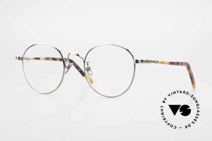 Lunor VA 111 Classy Men's Panto Eyeglasses Details