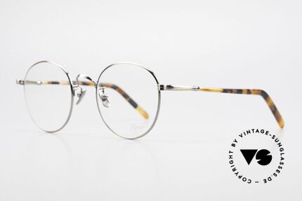 Lunor VA 111 Classy Men's Panto Eyeglasses, model VA 111: very elegant Panto glasses for gentlemen, Made for Men