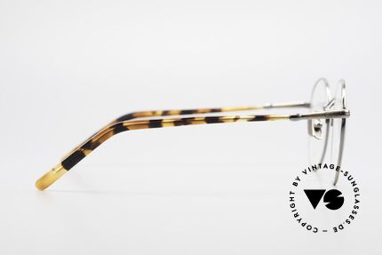 Lunor VA 111 Classy Men's Panto Eyeglasses, of course, unworn (with an orig. leather case by LUNOR), Made for Men