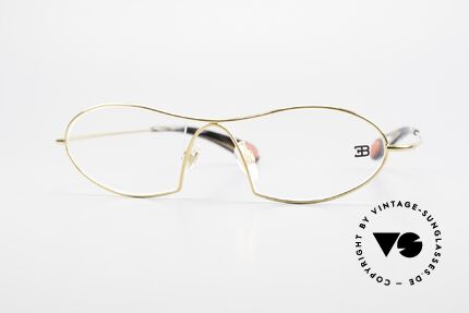 Bugatti 345 Odotype Men's Designer Vintage Frame Details