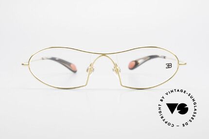 Bugatti 345 Odotype Men's Designer Vintage Frame, distinctive design of the ODOTYPE SERIES, Made for Men