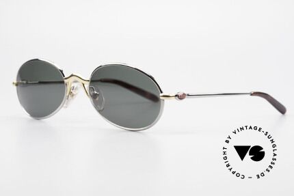 Bugatti 22126 Rare Oval 90's Vintage Shades, 1st class comfort due to spring temples (TOP quality), Made for Men
