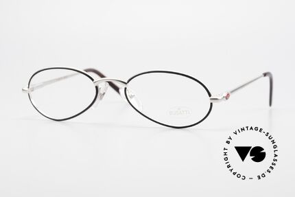 Bugatti 22431 Small 90's Vintage Eyeglasses, elegant vintage designer eyeglass-frame by BUGATTI, Made for Men and Women