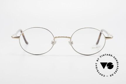 Bugatti 31239 Vintage Glasses with Clip On, Size: medium, Made for Men