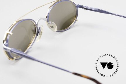 Bugatti 14164 Blue Frame With Golden Clip, Size: medium, Made for Men