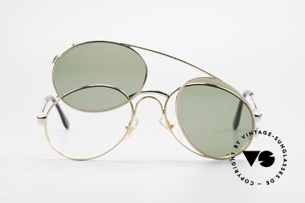 Bugatti 03308 True 80's Frame With Clip On, Size: medium, Made for Men