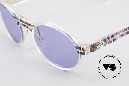 Cazal 510 Oval Vintage Cazal Limited, fantastic combination of shape, colors and materials, Made for Men and Women