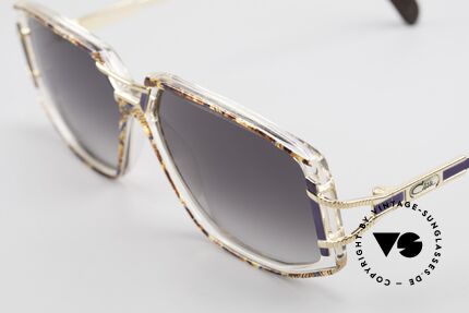 Cazal 362 Original 90's Cazal Sunglasses, CAZAL color description: amber-blue / crystal / gold, Made for Women