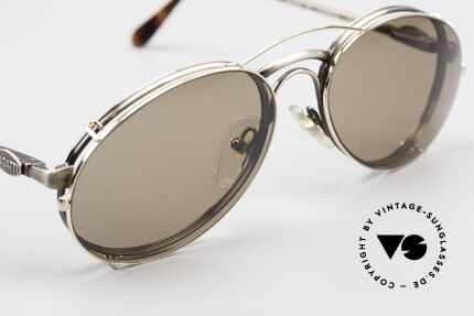 Bugatti 03323 Men's 80's Frame With Clip On, unworn (like all our vintage Bugatti designer shades), Made for Men