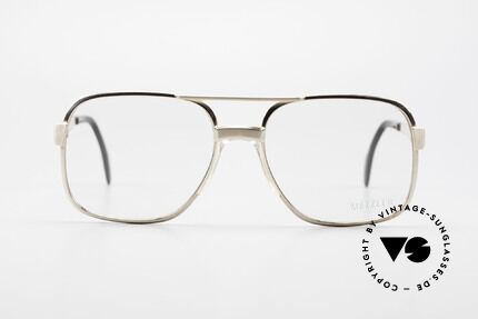 Metzler 0768 80's Old School XL Glasses, sturdy frame with double bridge (incredible quality), Made for Men
