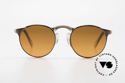 Jean Paul Gaultier 57-0174 90's JPG Panto Sunglasses, classic 'panto style' refined as unique designer piece, Made for Men