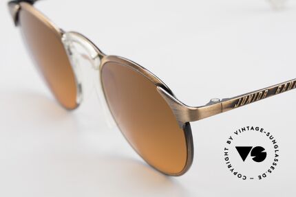 Jean Paul Gaultier 57-0174 90's JPG Panto Sunglasses, unused, NOS (like all our Haute Couture sunglasses), Made for Men