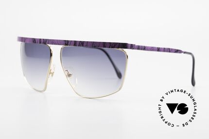 Casanova CN7 Gold-Plated Luxury Sunglasses, blue-gradient sun lenses (for 100% UV protection), Made for Men and Women