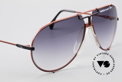 Cazal 901 Targa Design XL Aviator Shades West Germany, rare red/black finish: col. 330, collector's item, Made for Men