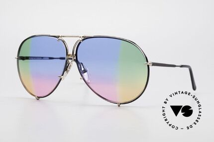 Porsche 5623 One Of A Kind 4times Gradient, vintage Porsche Design by Carrera shades from 1987, Made for Men and Women