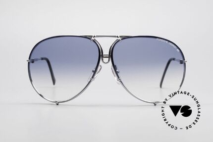 Porsche 5623 Collector's Sunglasses Vertu, comes with extra blue-gradient lenses & Porsche case, Made for Men and Women