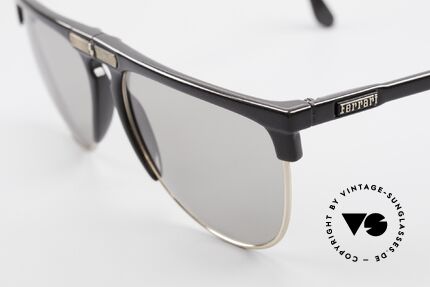 Ferrari F27/S Carbonio Folding Shades 90's, rare vintage shades of the FERRARI FORMULA series, Made for Men