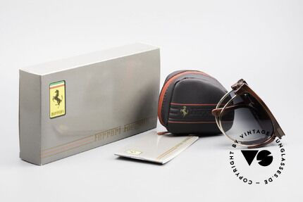 Ferrari F27/S 90's Carbonio Folding Shades, Size: large, Made for Men