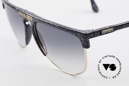 Ferrari F27/S Carbonio Folding Shades, rare vintage shades of the FERRARI FORMULA series, Made for Men