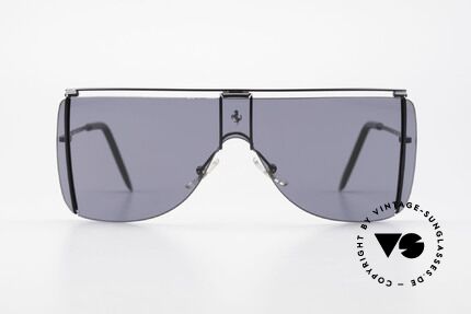 Ferrari F20/S Luxury Sunglasses Kylie Jenner, panorama view design with only one single lens, Made for Men and Women