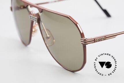 Ferrari F23/S 90's Sports Aviator Sunglasses, striking bridge; size 62/15, 140, F23/S, color 580, Made for Men