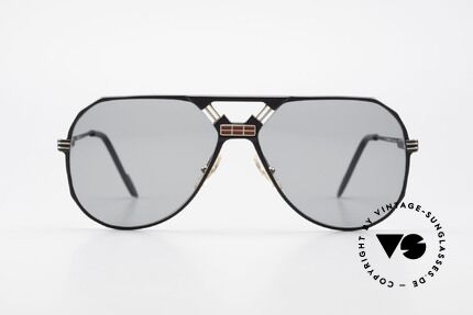Ferrari F23/S 90's Aviator Sports Sunglasses, 1st class wearing comfort thanks to spring hinges, Made for Men
