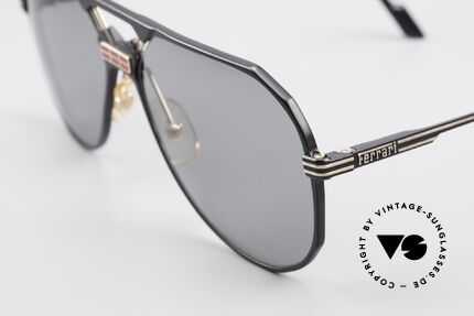 Ferrari F23/S 90's Aviator Sports Sunglasses, striking bridge; size 62/15, 140, F23/S, color 586, Made for Men