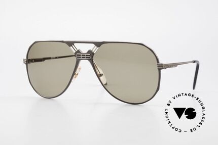 Ferrari F23/S Aviator Sports Sunglasses 90's Details