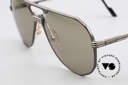 Ferrari F23/S Aviator Sports Sunglasses 90's, striking bridge; size 62/15, 140, F23/S, color 700, Made for Men