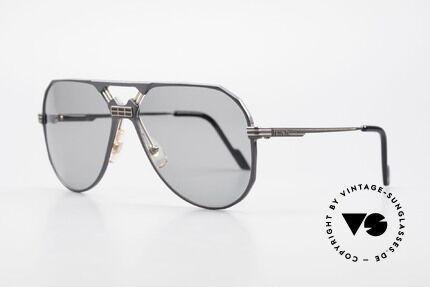 Ferrari F23/S 90's Aviator Sports Sunglasses, noble frame design (hybrid between sport & chic), Made for Men