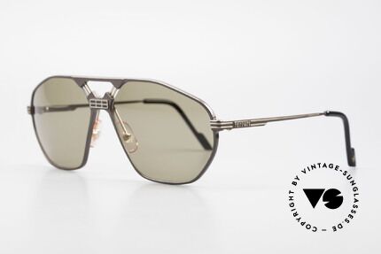 Ferrari F22/S Men's Rare Vintage XL Shades, modified "aviator sunglasses"; flexible spring hinges, Made for Men