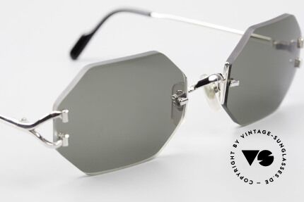 Cartier Rimless Octag - M Octagonal Luxury Sunglasses, 2nd hand model, but in great condition + orig. box, Made for Men and Women