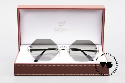 Cartier Rimless Octag - M Octagonal Luxury Sunglasses, NO RETRO, but a RARE old ORIGINAL, one of a kind!, Made for Men and Women