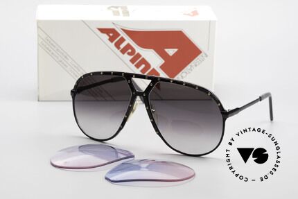 Alpina M1 Lenses New Lenses in baby-blue pink, fancy tint = gradient from sky-blue (baby-blue) to pink, Made for Men and Women