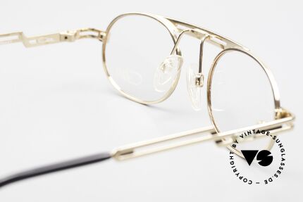 Cazal 762 Oval 90's Vintage Eyeglasses, frame is made for lenses of any kind (optical / sun), Made for Men and Women