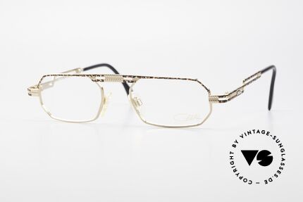 Cazal 767 Square Vintage Eyeglasses 90's, square vintage eyeglass-frame by CAZAL from 1997, Made for Men and Women
