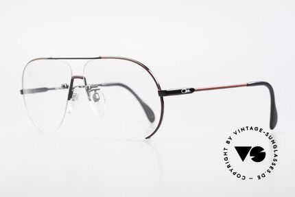 Cazal 723 XXL Rimless 80's Aviator Specs, the ordinary 'aviator style' interpreted by Mr. Cazal, Made for Men