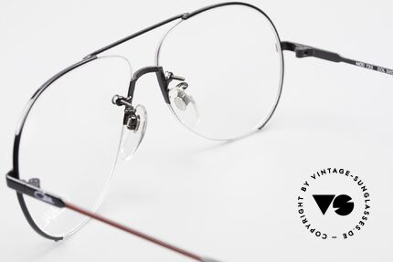 Cazal 723 XXL Rimless 80's Aviator Specs, the demo lenses can be replaced with prescriptions, Made for Men