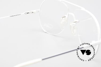 Cazal 723 Rimless 80's Aviator Frame, NO retro glasses, but a 40 years old unique original, Made for Men