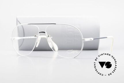 Cazal 723 Rimless 80's Aviator Frame, Size: large, Made for Men
