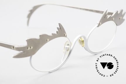 Theo Belgium Karo Vintage Ladies Eyeglasses 90's, truly unique and fancy; furthermore in titanium quality, Made for Women