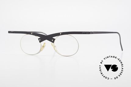 Theo Belgium Hio 11S Crazy 90's Vintage Eyeglasses, Theo Belgium = the most self-willed brand in the world, Made for Men and Women