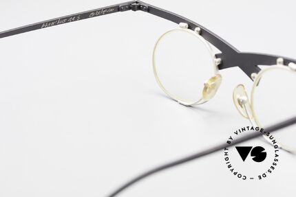 Theo Belgium Hio 11S Crazy 90's Vintage Eyeglasses, clear DEMO lenses should be replaced with prescriptions, Made for Men and Women