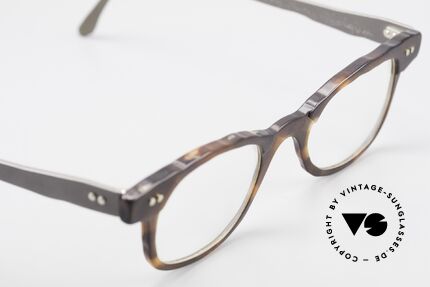 Theo Belgium Eye-Witness Avant-Garde Titanium Glasses, these specs were apparently unfinished & asymmetrical, Made for Men and Women