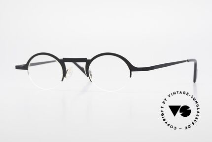Designer round deals eyeglasses