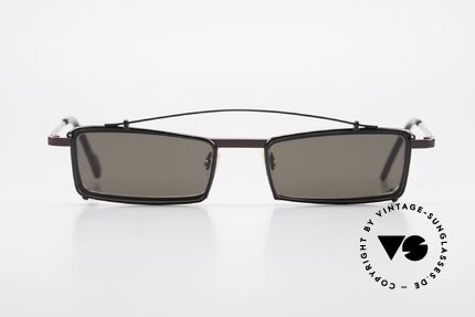 Theo Belgium XXM Clip On Designer Frame Square, founded in 1989 as 'opposite pole' to the 'mainstream', Made for Men and Women