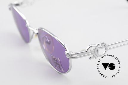 Jean Paul Gaultier 57-5101 Oval JPG Vintage Sunglasses, unused (like all our Jean P. Gaultier sunglasses), Made for Men and Women