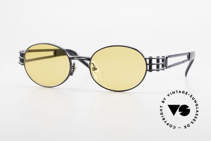Yohji Yamamoto 52-6102 Industrial Oval Vintage Shades, interesting oval 1990's Yohji YAMAMOTO vintage shades, Made for Men and Women